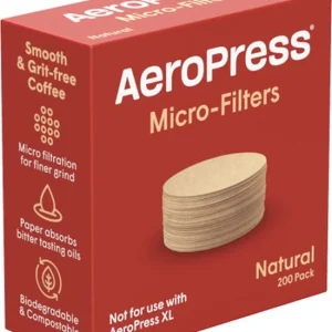 AeroPress filters - standaard maat - 200 stuks - Bruin