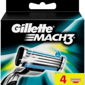 Gillette Mach3 navulscheermesjes set van 4 - langdurige scherpte