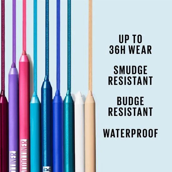 Maybelline New York Tattoo Liner oogpotlood - waterproof - 911 Smooth Walnut - Afbeelding 5