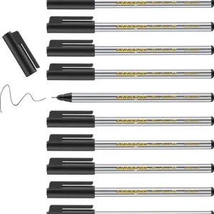 Edding 89 office fineliner set van 10 - EF 0,5 mm - zwart