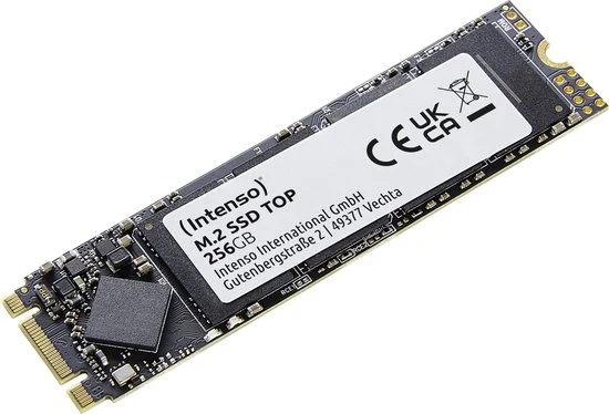Intenso M.2 SSD - SATA III 2280 - 256 GB - 550 MB/s