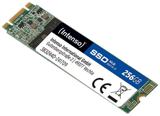 Intenso M.2 SSD - SATA III 2280 - 256 GB - 550 MB/s - Afbeelding 7