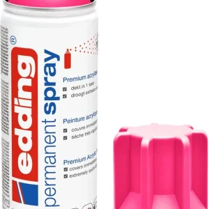 Edding 5200 spuitverf - acryl permanent 200 ml - Neon roze