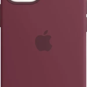 Apple iPhone 12 Mini hoesje - siliconen MagSafe - Pruimenpaars