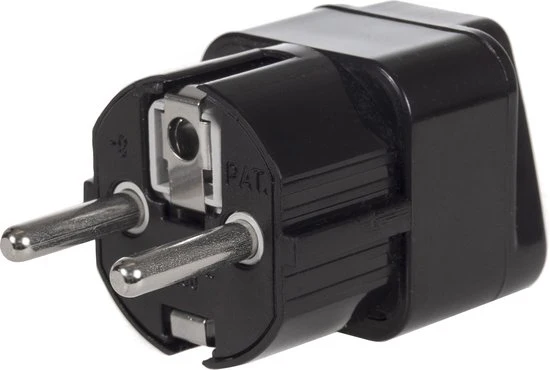 Maclean contactdoos adapter - UK naar EU universeel - MCE155