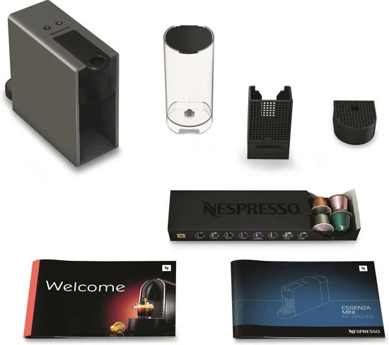 Krups Nespresso Essenza Mini koffiecupmachine - XN110B - Grijs - Afbeelding 6