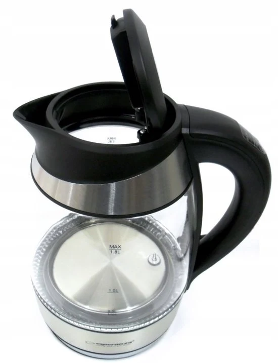 Esperanza EKK026 waterkoker - glas LED verlichting 1,7 liter - instelbare temperatuur - Afbeelding 7