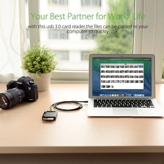 Ugreen USB 3.0 kaartlezer - all-in-one SD/TF/CF/MS - UG215 - Afbeelding 4