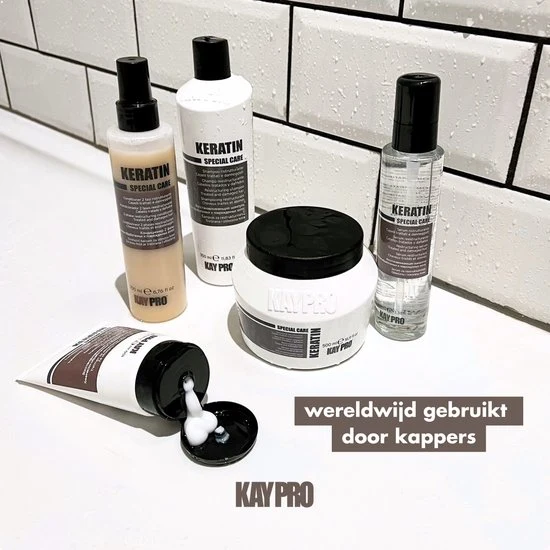 KayPro Keratine shampoo - droog en beschadigd haar - 350 ml - Afbeelding 8