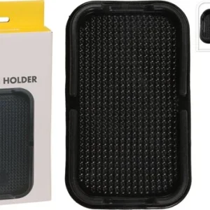 Shell telefoonhouder auto - anti-slip gripmat - dashboard - Zwart
