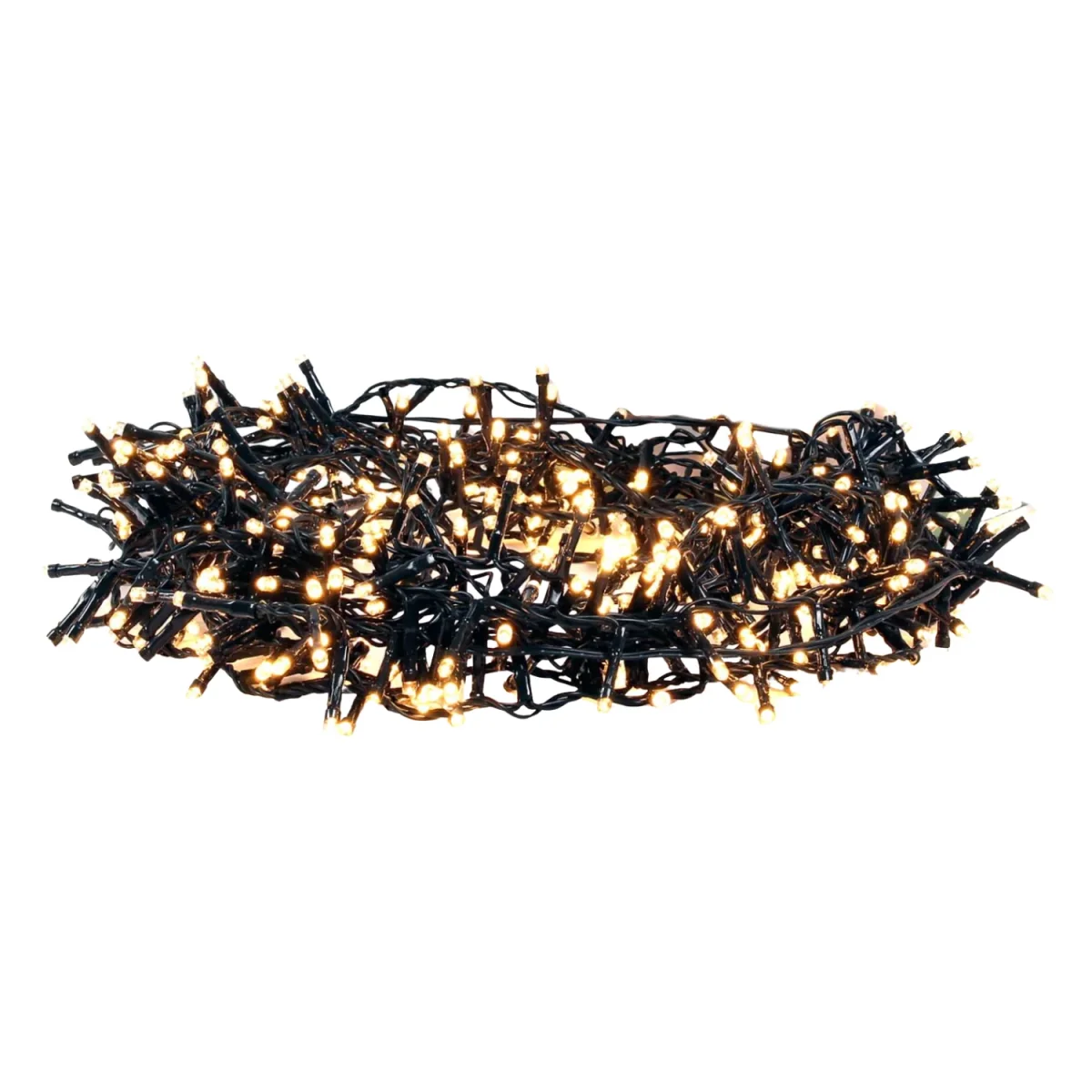 Cheqo® Kerstboomverlichting LED - Kerstlampjes - Kerstverlichting - Kerstboom Verlichting - Warm Wit - 384 LED's - Timerfunctie - Voor Binnen en Buiten - Afbeelding 8