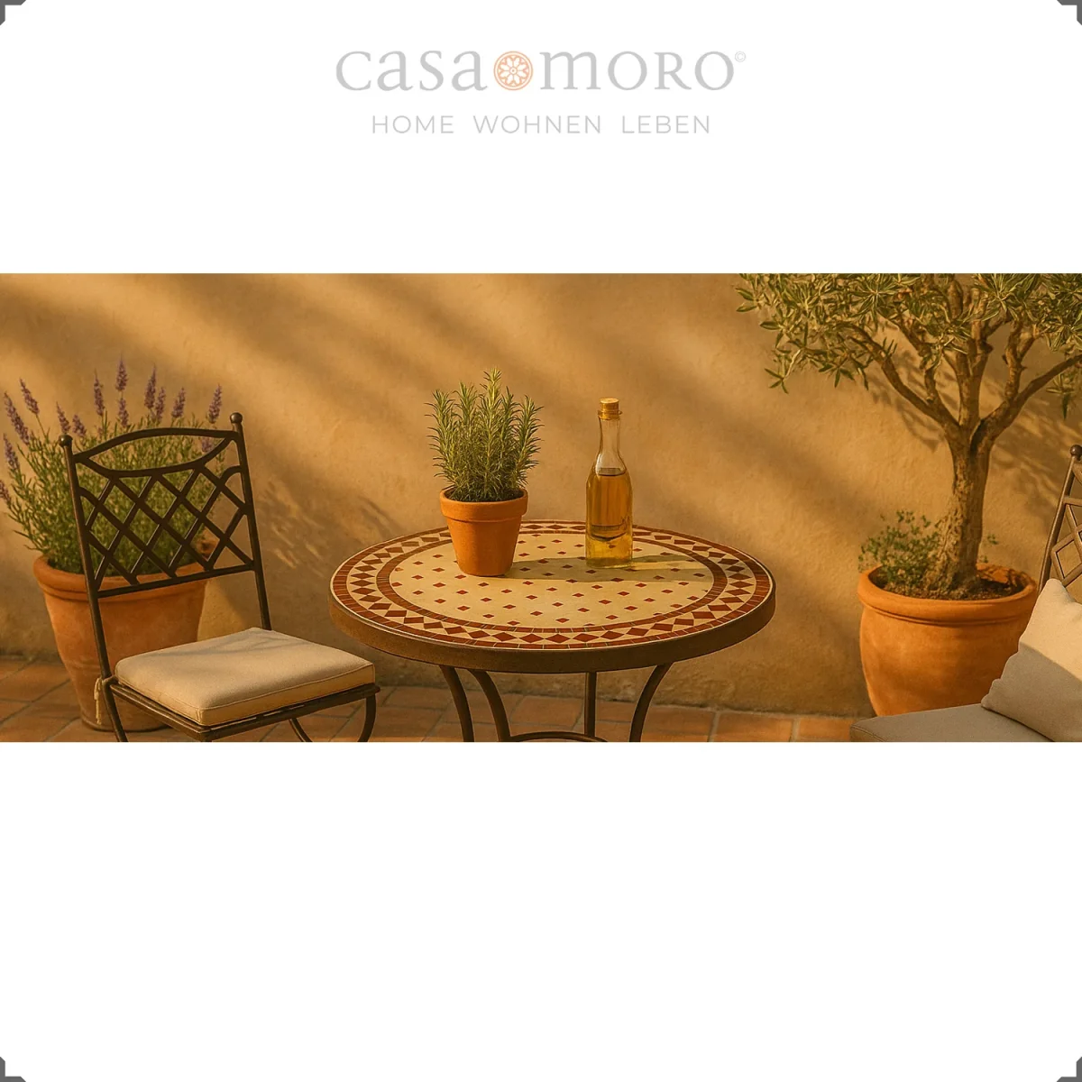 Balkontafel tuintafel rond - Afbeelding 5