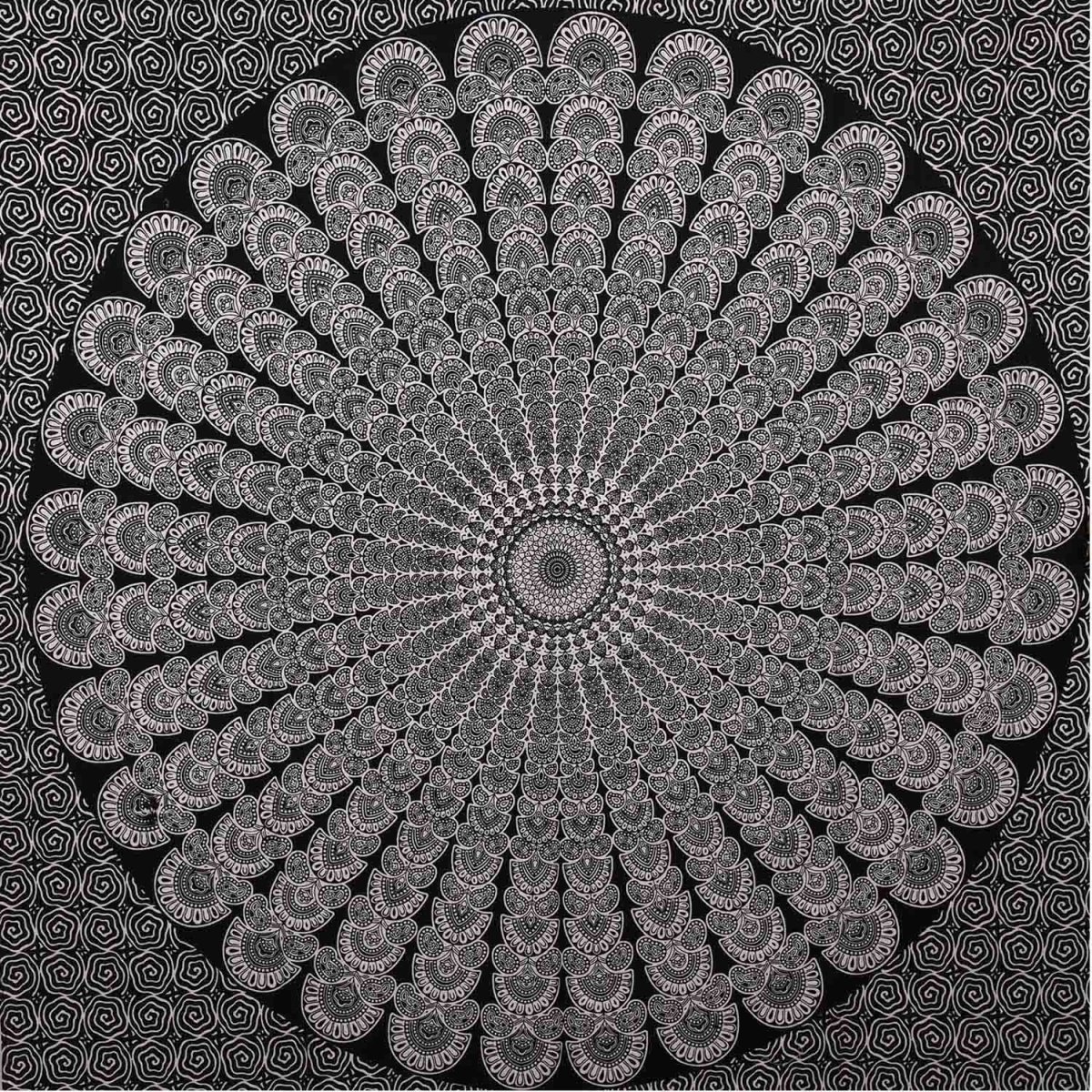 Bedsprei Mandala Amba 140 - Afbeelding 7