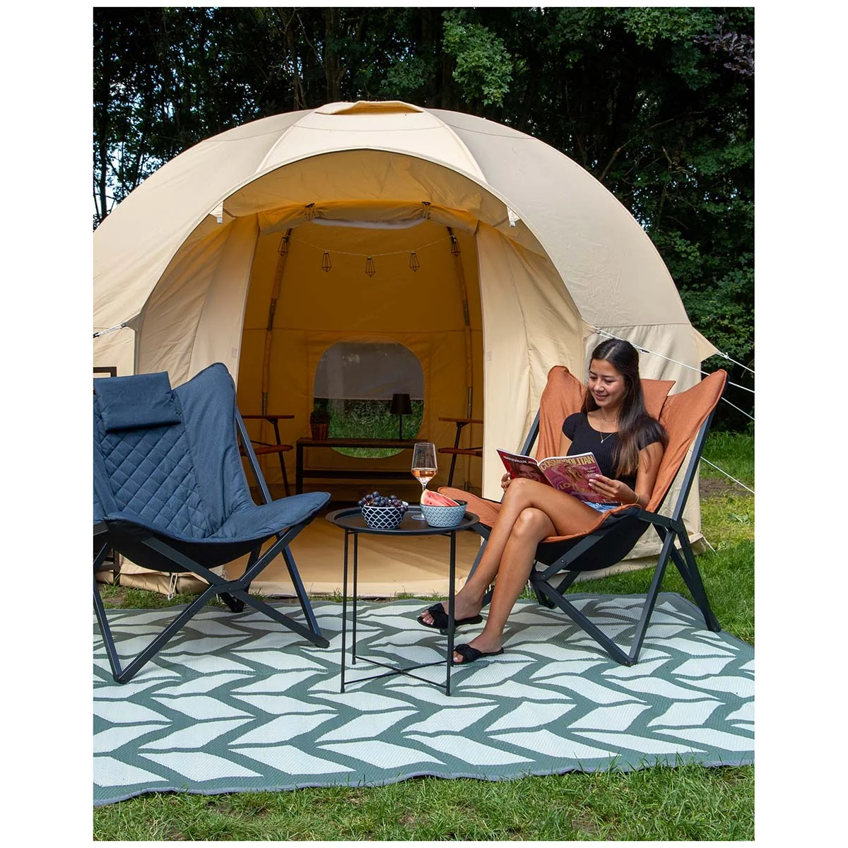 Bo-Camp - buiten chill mat- Flaxton - verschillende maten en kleuren - Afbeelding 3