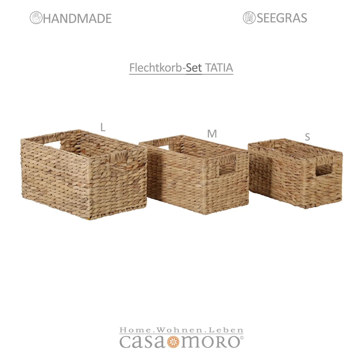 Opbergdozen set van 3 Tatia - Afbeelding 3