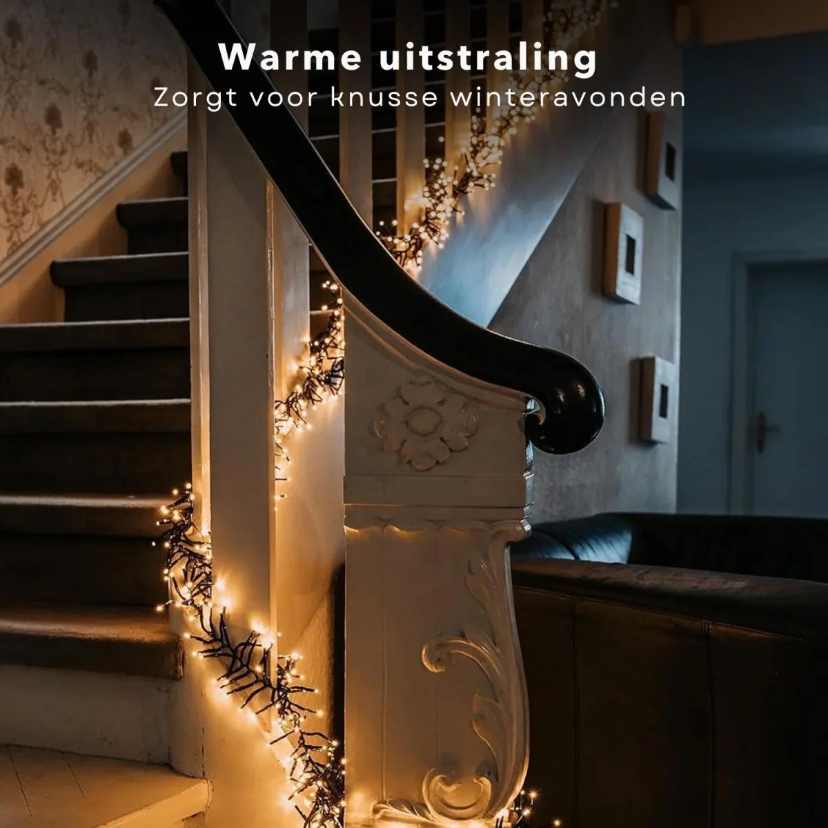 Cheqo® Kerstverlichting - Kerstlampjes - Kerstboomverlichting - LED - Warm Wit - 192 LED's - Timer Functie - Buiten & Binnen - Afbeelding 7