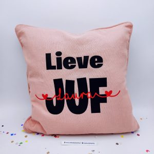 Kussen Lieve Juf
