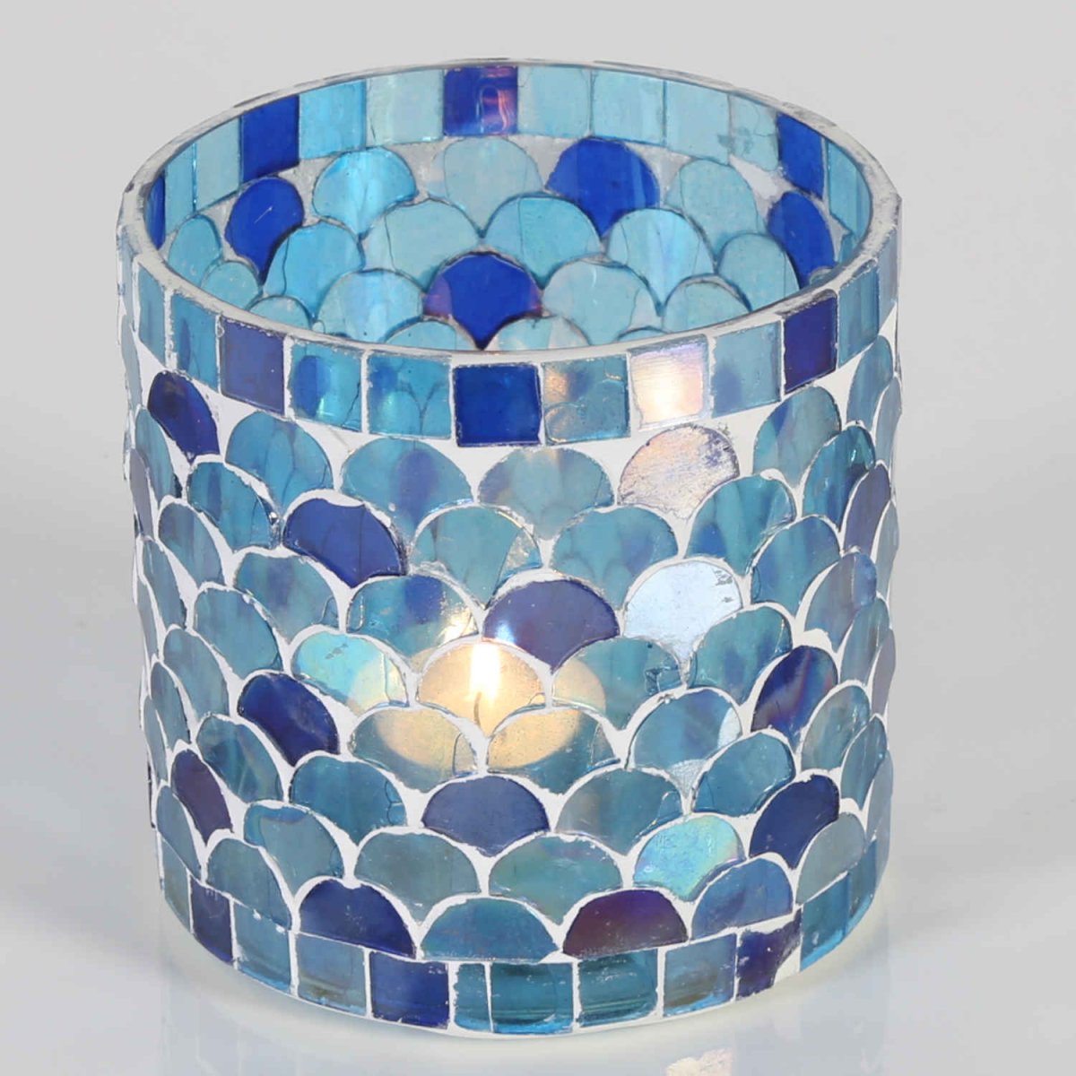 Oosterse mozaïek windlicht Athene donkerblauw - Afbeelding 7