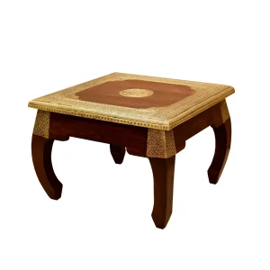 Oosterse opiumtafel messing S