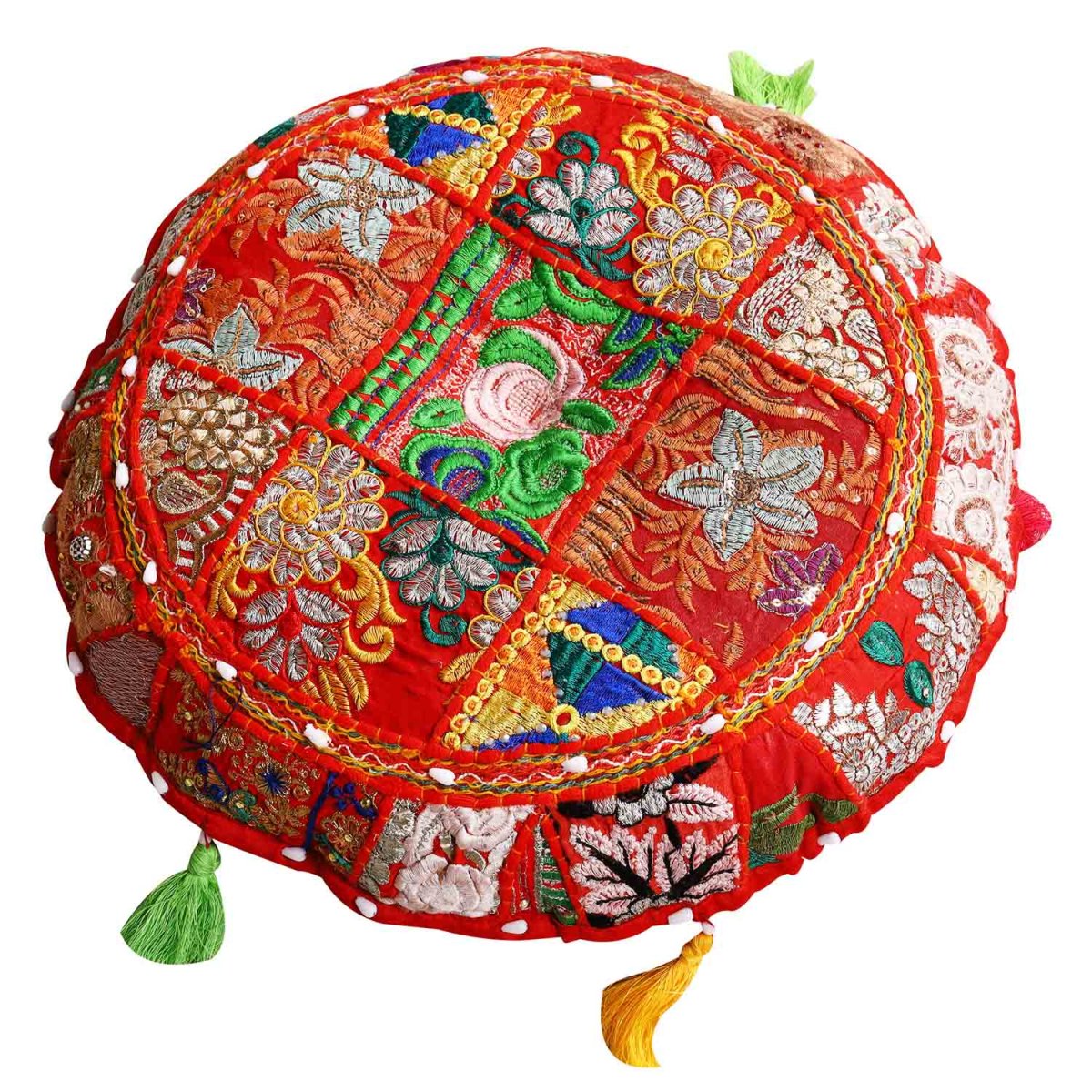 Patchwork yogakussen Lali Medium - Afbeelding 8