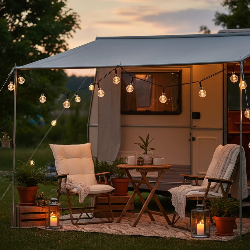 Solar Slinger 50 LED 6,9m Warm Wit - Grundig - Afbeelding 2