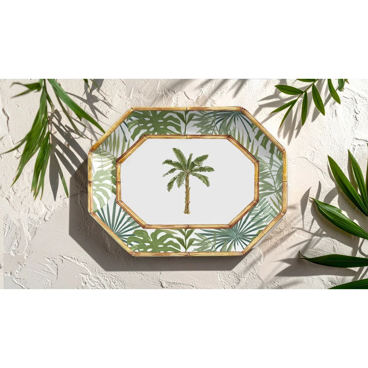 Tarhong - Rainforest Palm newwave melamine servies - Afbeelding 9