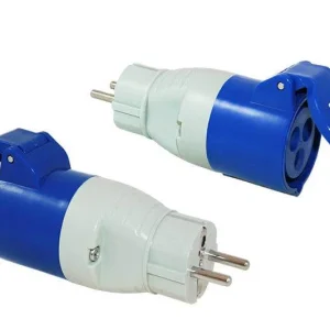 Adapter Schuko stekker naar CEE contrastekker - Haba