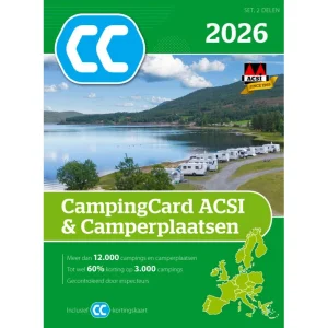 CampingCard ACSI en Camperplaatsen 2026 Deel 1 en 2 NL-D-FR