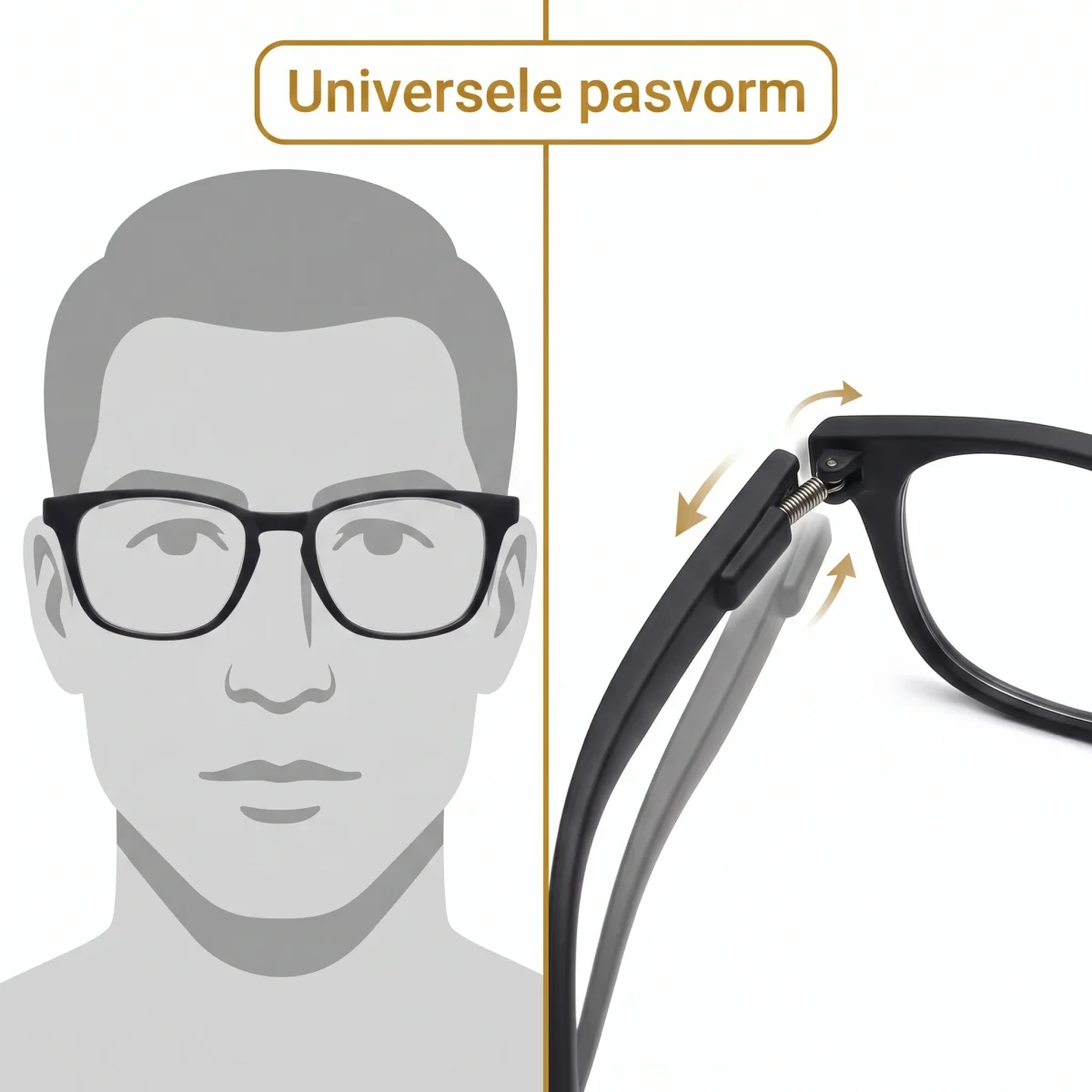 Cheqo® Leesbril Set van 6 - Leesbrillen - Leesbril met Sterkte +1.0 - Leeshulp - Lees Bril - Leesbril Heren - Leesbril Voordeelpakket - Trendy Leesbril - Voordeelset Leesbrillen - Lichtgewicht - Universele Pasvorm - voor Dichtbij Lezen - Afbeelding 7