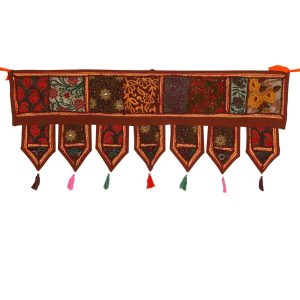 Indiase patchwork Toran