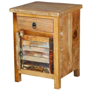 Massief houten ladekast