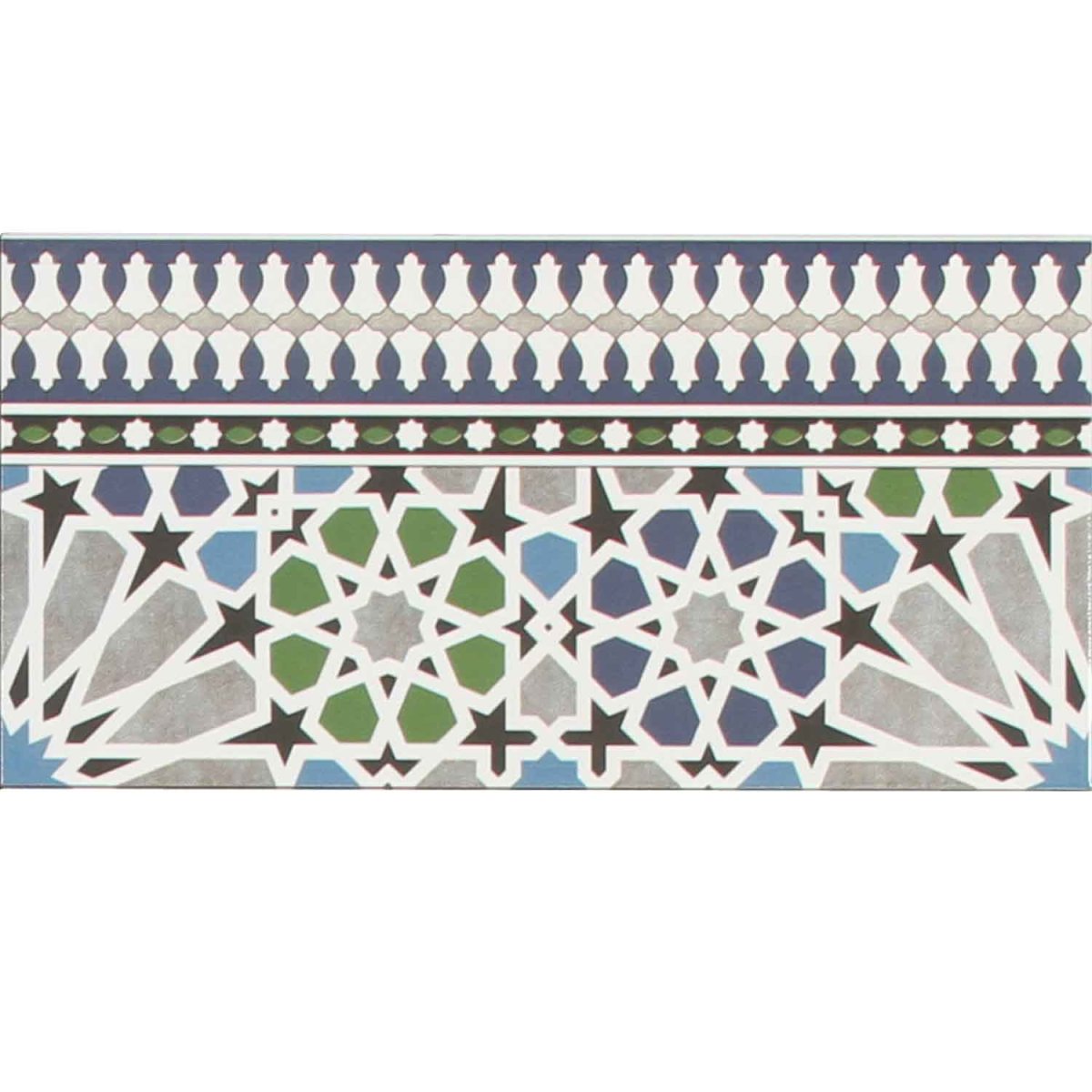 Marokkaanse tegelrand 50×25 cm – FL7091 - Afbeelding 2