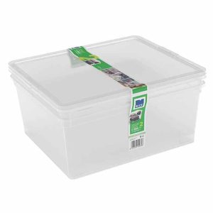 Curver C-Box opbergboxen met deksel – set van 3
