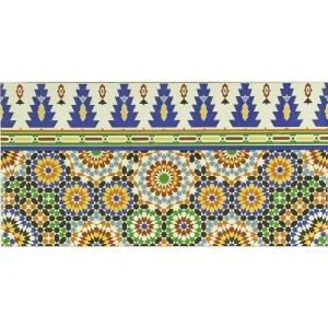 Oosterse tegelrand 50×25 cm – FL50588A