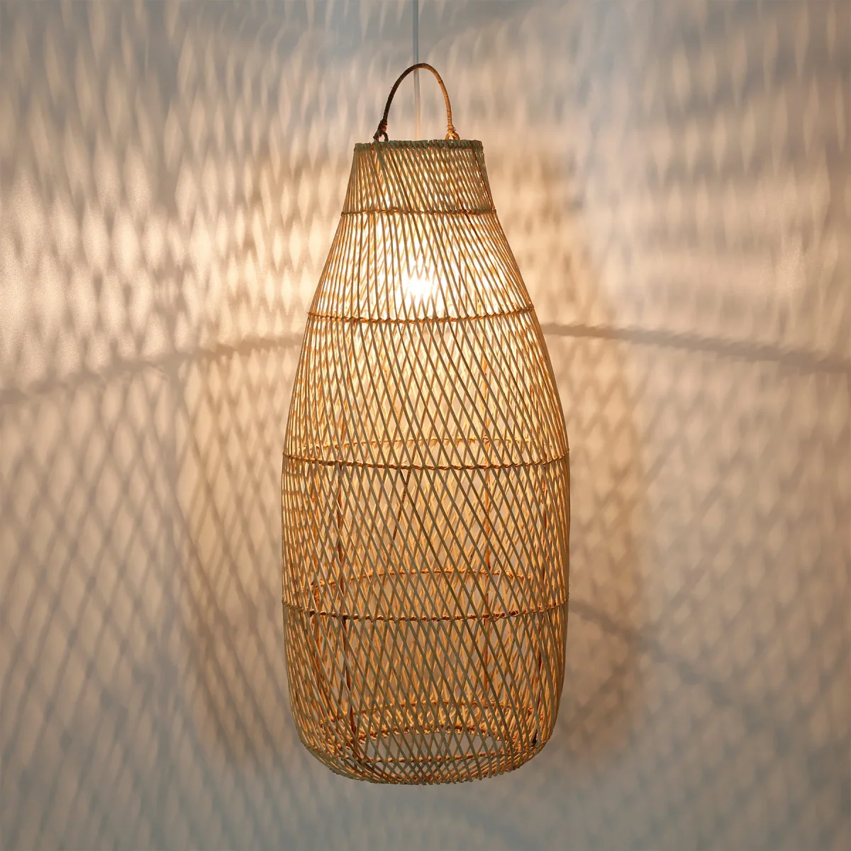 Rieten hanglamp - Afbeelding 2