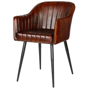 Leren stoel voor eetkamer & woonkamer