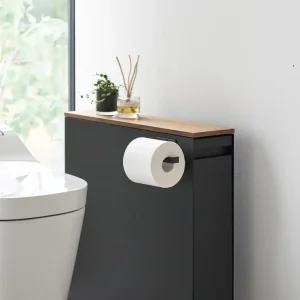 Yamazaki Tower Toiletrolhouder magnetisch - Zwart of Wit