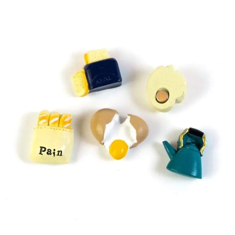 Set van 5 magneten petit dejeuner - Trendform - Afbeelding 3