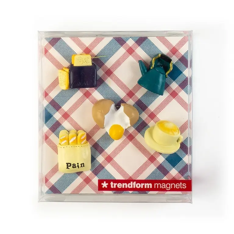 Set van 5 magneten petit dejeuner - Trendform